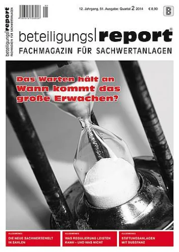 Die Uhr tickt: Wann kommen die neuen Sachwertanlagen? Bild: Die Uhr tickt: Wann kommen die neuen Sachwertanlagen?