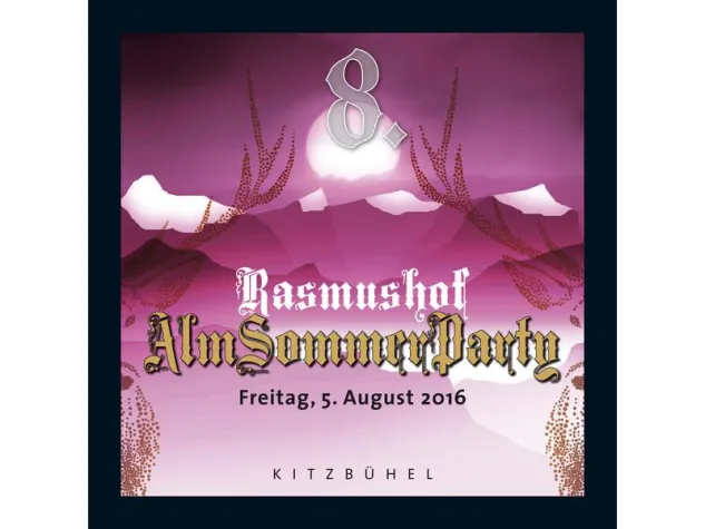 Bild: 8. AlmSommerParty im Rasmushof Kitzbühel