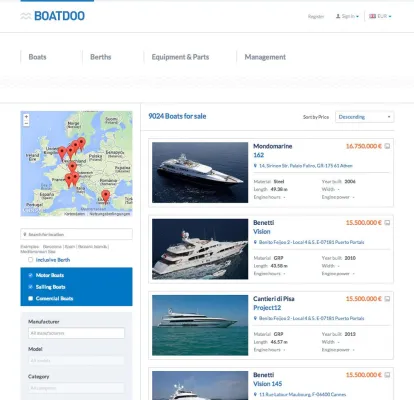 Bild: Online-Marktplatz für Boot & Yacht Liebhaber