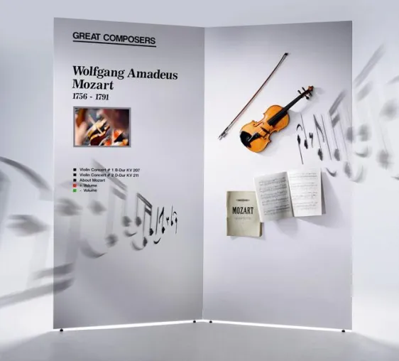 Bild: Interaktive Soundwand von MBA gewinnt iF product design award 2011