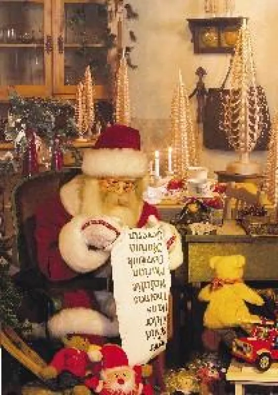 Im Stracoland in Colmnitz erwartet der Weihnachtsmann die Wunschzettel der Kinder