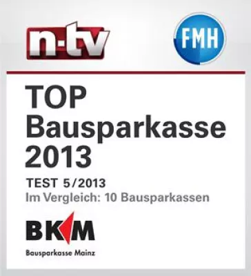 Bild: BKM ist TOP-Bausparkasse 2013