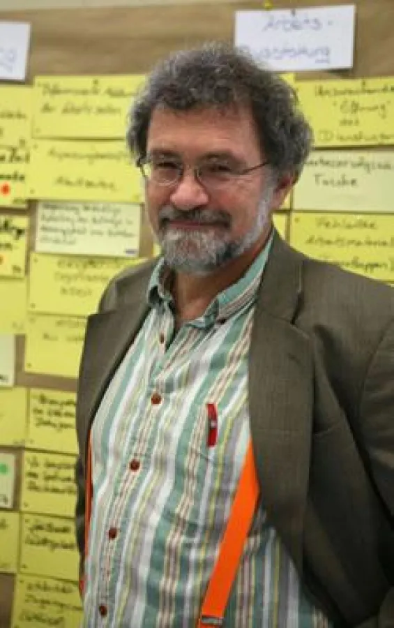 Bernie Sander ist im März 2010 mit einer dreitägigen Workshop-Reihe zum Ideenmanagement in Erfurt zu Gast.