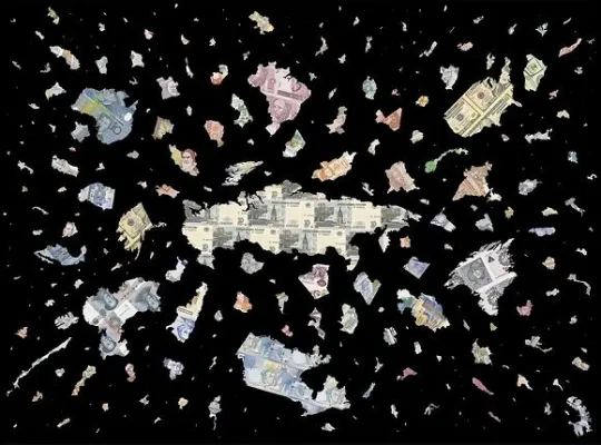 Bild: »Dreißig Silberlinge« Kunst und Geld – Sammlung Haupt, Halle am Wasser, Berlin