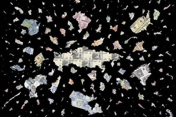 Bild: »Dreißig Silberlinge« Kunst und Geld – Sammlung Haupt, Halle am Wasser, Berlin