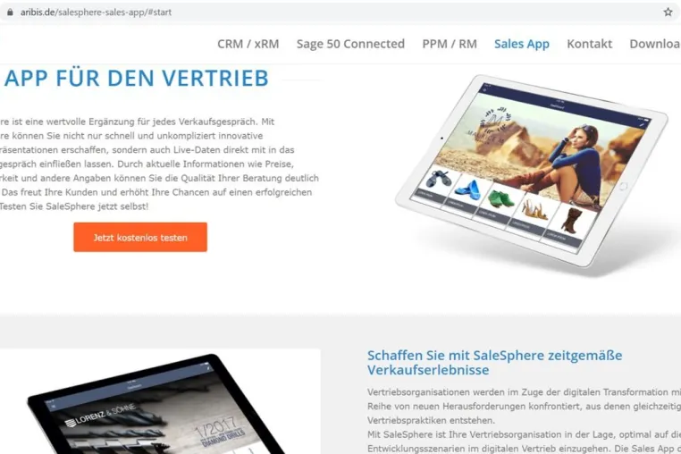 Bild: Neue Sales App Lösung für SAGE 50 (Quantum) trotzt der Krise