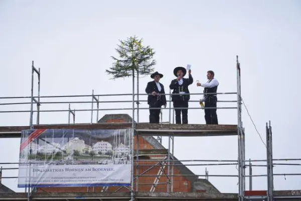 Bild: Bau der Gräflichen Seedomaine zu Bodman schreitet zügig voran