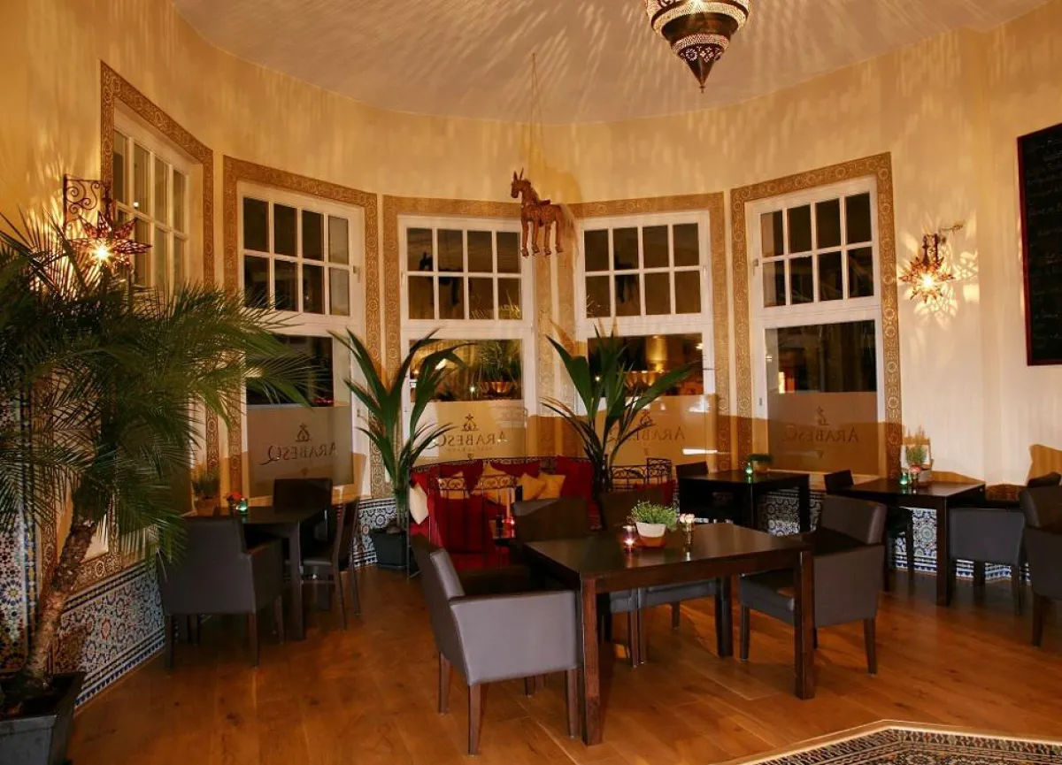Eine Location mit besonderem Flair: Das ArabesQ in Düsseldorf/Grafenberg.