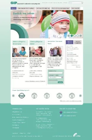 Informativer, aktueller und nutzerfreundlicher: die GIP startet neuen Webauftritt Bild: Informativer, aktueller und nutzerfreundlicher: die GIP startet neuen Webauftritt