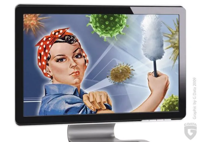 Bild: Gefahren von der Festplatte putzen