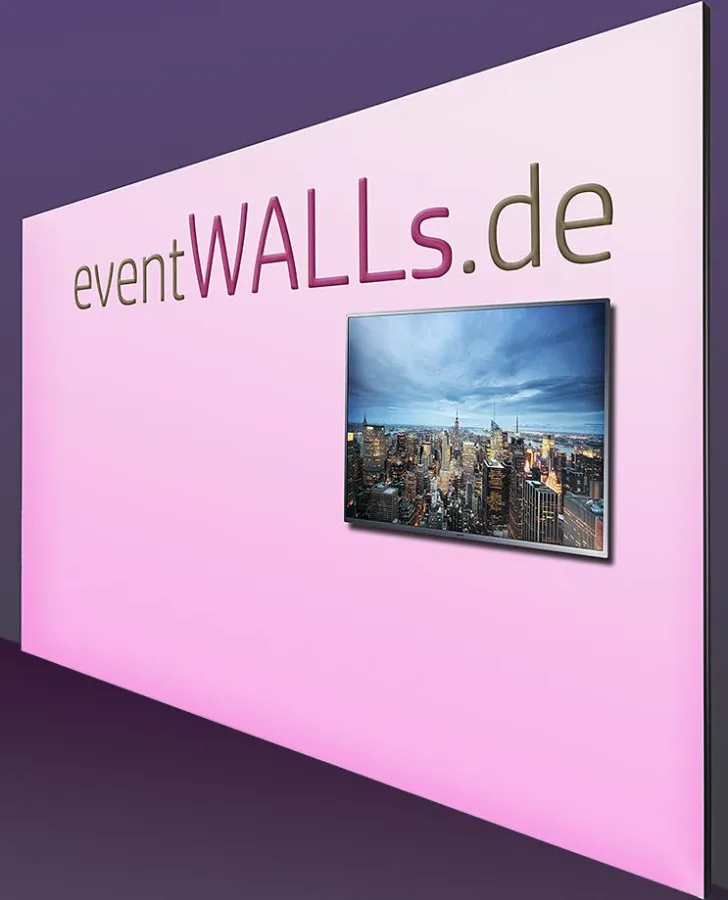 Schnell, einfach und ohne Messebauer bauen Sie den Messestand ohne Werkzeug auf.