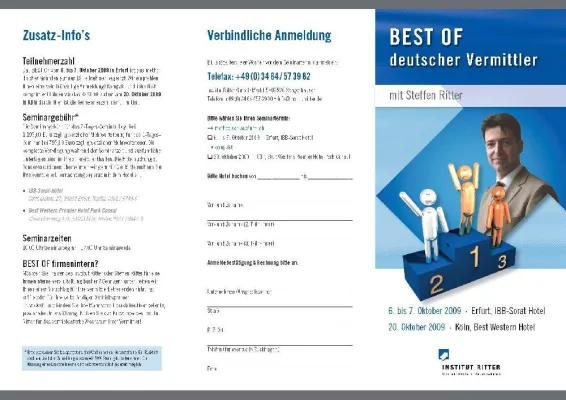 Bild: Maklerberatung und Agenturberatung in großem Umfang - Das BEST OF deutscher Versicherungsvermittler 2009