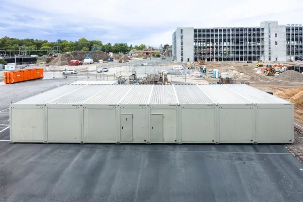 Bild: ELA Umkleidecontainer für die SAMSON AG auf dem Innovationscampus Offenbach