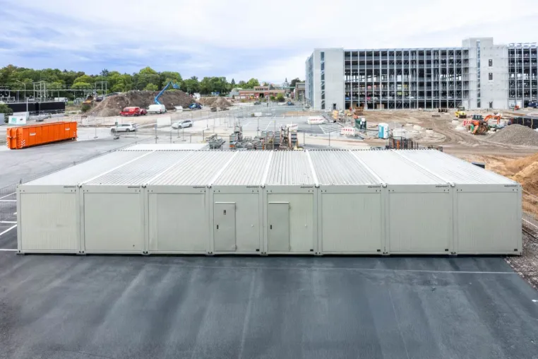 Bild: ELA Umkleidecontainer für die SAMSON AG auf dem Innovationscampus Offenbach