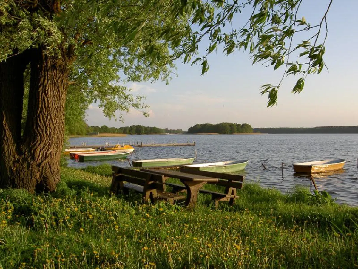 Der Useriner See im Süden des Müritz-Nationalparks
