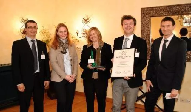 Bild: Stephan Pellegrini GmbH erhält Auszeichnung "Weinhändler des Jahres 2011/12"
