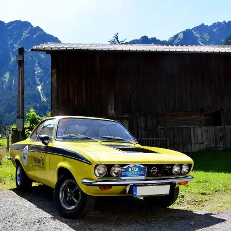 Bild: YellowFox ortet rollendes Automobilmuseum bei der 18. Silvretta Classic Rallye Montafon