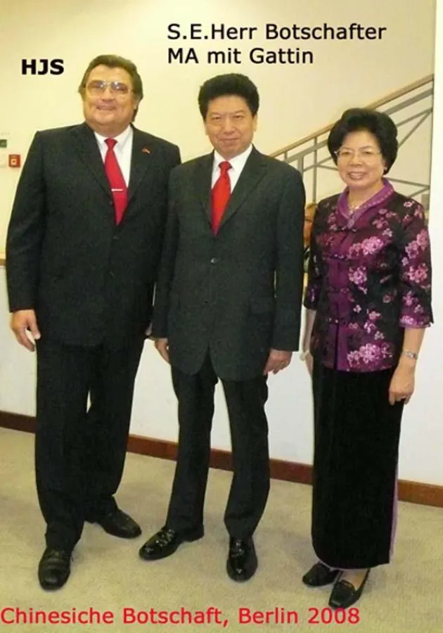 Empfang in der chin. Botschaft in Berlin