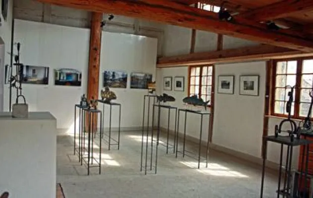 Bild: Galerieeröffnung auf dem Kulturhof in Wünsdorf
