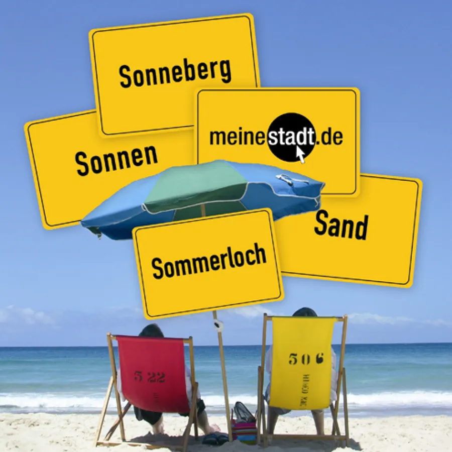 Mit meinestadt.de in den Sommer!