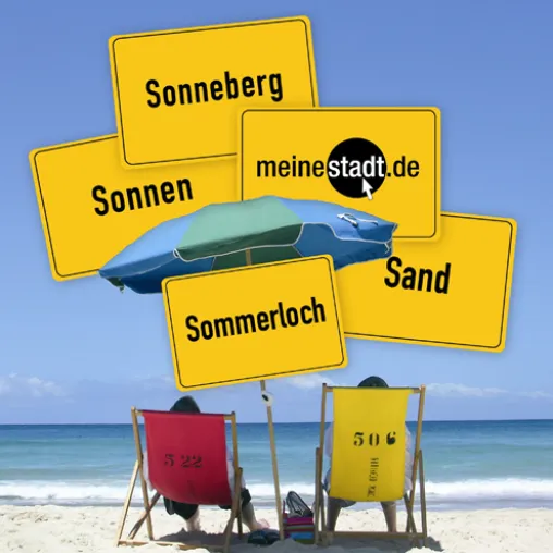 Bild: Mit meinestadt.de wird’s sommerlich