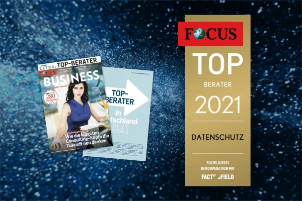Bild: Herold Unternehmensberatung von Focus Business als "Top-Berater 2021" ausgezeichnet