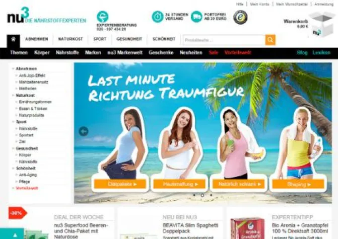 Bild: Sommer-Kampagne für nu3