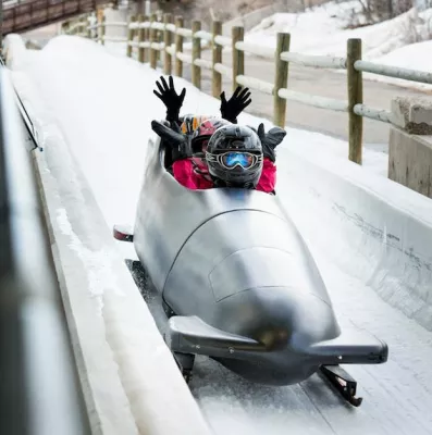 Bild: Spielen, wo Olympische Teams trainieren -Utah Olympic Park und National Ability Center in Park City