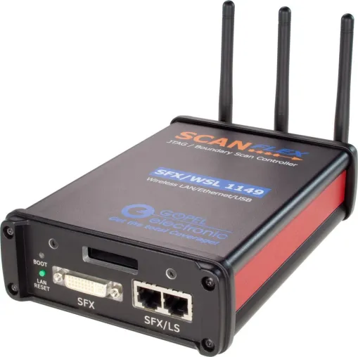 Weltweit erster Boundary-Scan-Controller mit Wireless-LAN-Interface Bild: Weltweit erster Boundary-Scan-Controller mit Wireless-LAN-Interface