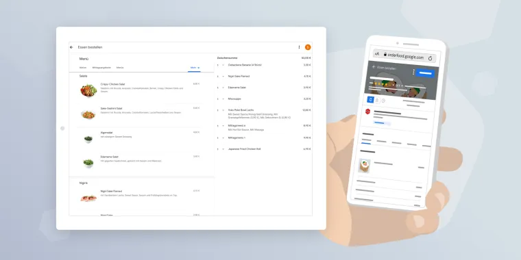 Bild: Own Delivery unabhängig und provisionsfrei - mit SimplyDelivery als Partner von Google Food Ordering