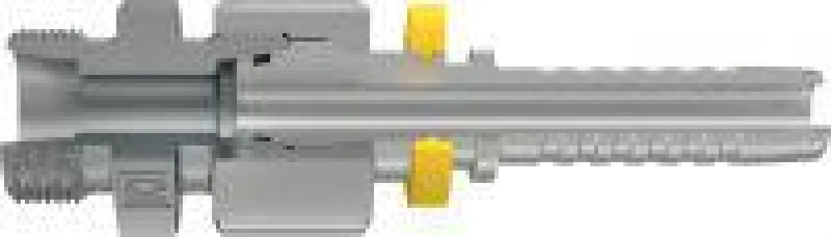 Stauff erweitert das Programm der ECOVOS-Schlaucharmaturen mit Blocksicherung um die Baugrößen DN 19 und DN 25