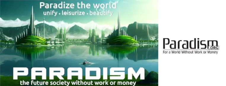 Bild: Raelisten feiern den "Internationalen Tag des Paradiesmus" für eine arbeits- und geldfreie Zukunft
