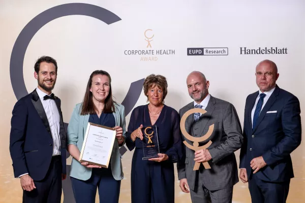 Bild: 16 Jahre Corporate Health Award: Deutschlands gesündeste Arbeitgeber 2024 ausgezeichnet
