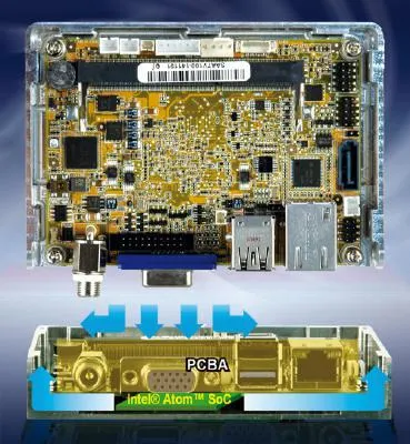 Bild: PICO-ITX® SBC mit speziellem Kühlkonzept