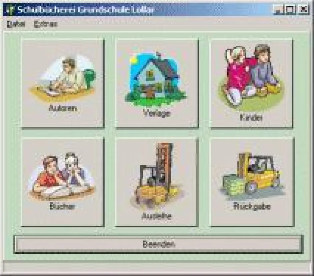 Startbildschirm BISaM