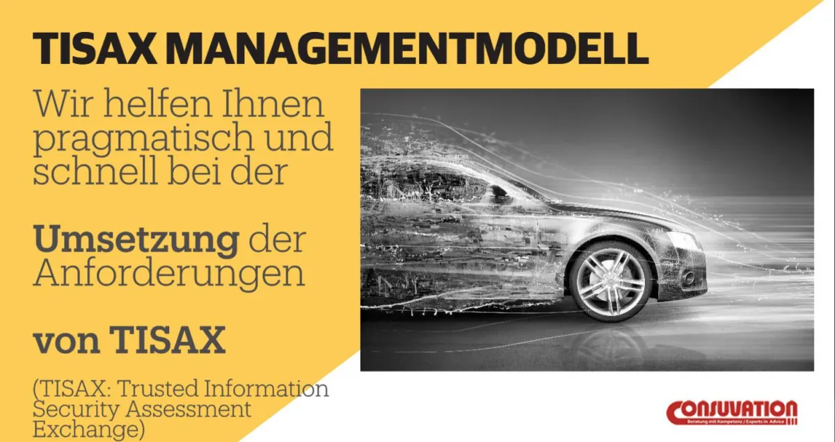 TISAX - eine neue Herausforderung