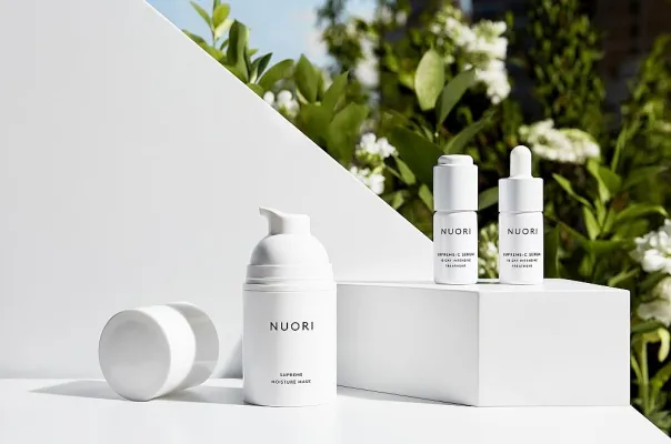 Bild: 100 % frisch und natürlich! NUORI Haut- und Haarpflegeprodukte neu im Sortiment bei CURANTUS