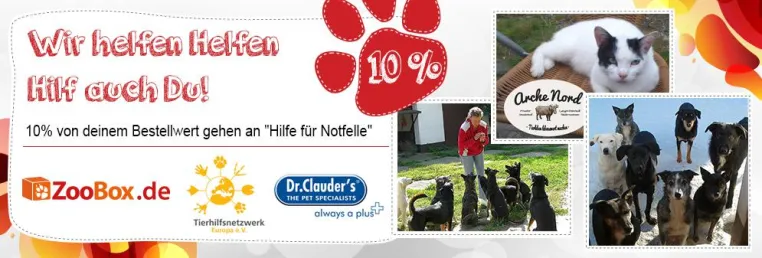 Bild: Bestellen und Gutes tun: Zoobox.de unterstützt Spendenmarathon „Hilfe für Notfelle“