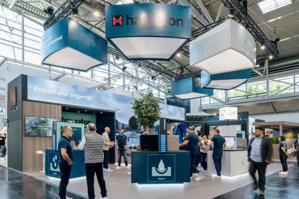 Hauraton zeigt auf der IFAT neue Lösungen für ganzheitliches Regenwassermanagement (© Hauraton)