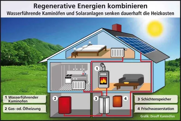 Bild: Drooff Kaminöfen: Wasserführende Kaminöfen - Hersteller bauen ihr Produkt-Sortiment aus