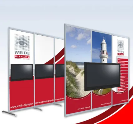 Bild: Überzeugende Größe - mit dem Big Screen jetzt auch mobil von WEIDE Displays
