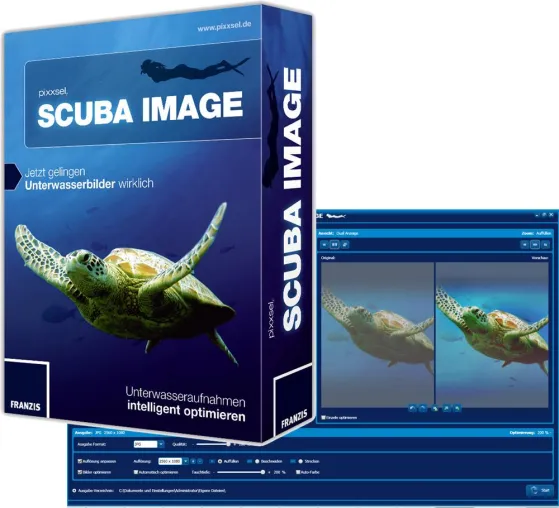 FRANZIS Scuba Image – Unterwasser-Fotos nicht im trüben lassen Bild: FRANZIS Scuba Image – Unterwasser-Fotos nicht im trüben lassen