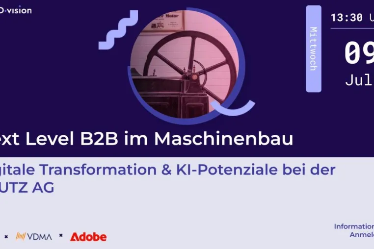 DEUTZ AG, VDMA NRW, Adobe und TechDivision laden Digital-Entscheider zum exklusiven Praxis-Event nach Köln Bild: DEUTZ AG, VDMA NRW, Adobe und TechDivision laden Digital-Entscheider zum exklusiven Praxis-Event nach Köln