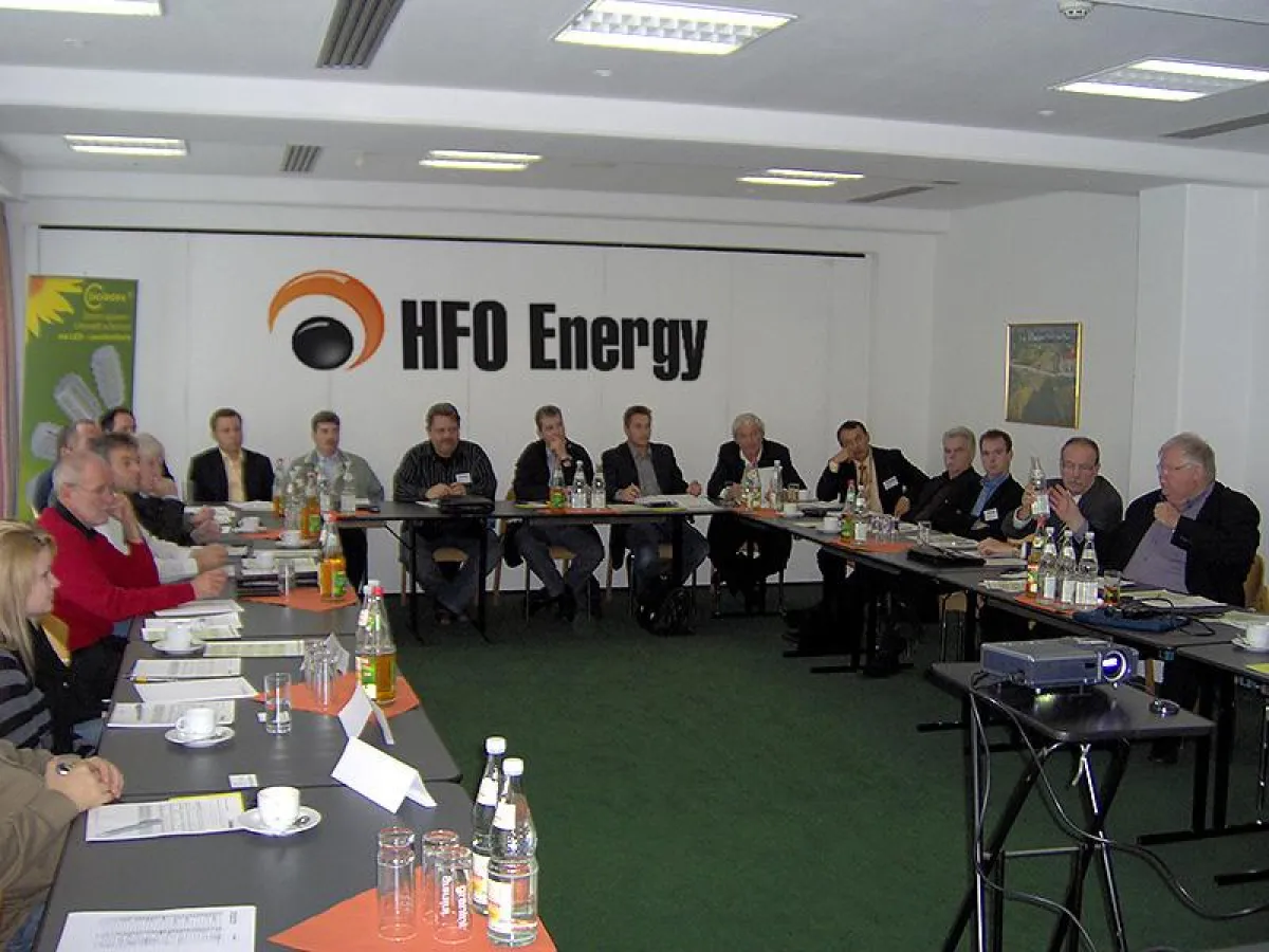 Teilnehmer des HFO-Energy Workshops in Hof
