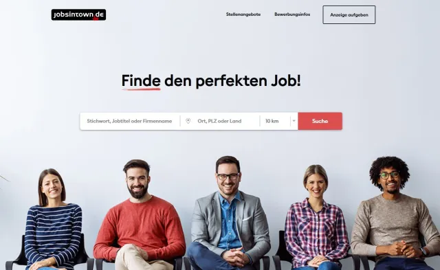 Bild: Website-Relaunch: Jobsintown.de in neuem Gewand 