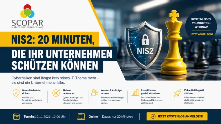 Gefährlicher Trugschluss bei NIS-2: Warum Geschäftsführer bei Cybersicherheit bereits jetzt zu spät dran sind Bild: Gefährlicher Trugschluss bei NIS-2: Warum Geschäftsführer bei Cybersicherheit bereits jetzt zu spät dran sind