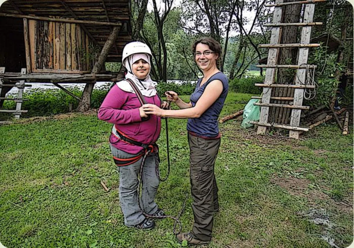 Durch Selbstbehauptung in der Natur stärker werden