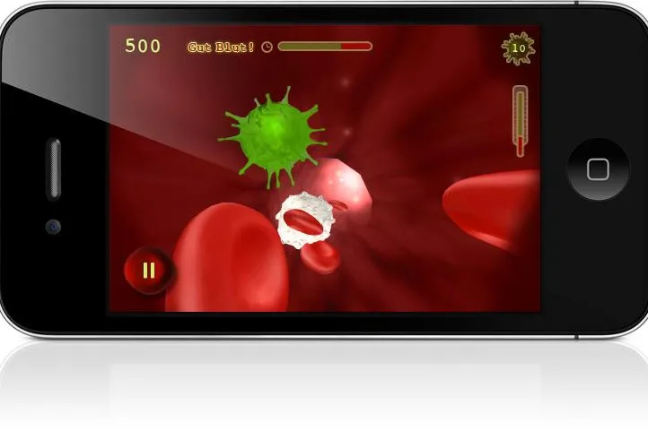 Bild: Gut Blut! – neue iPhone/iPad App über das Blut verbindet Action und Didaktik