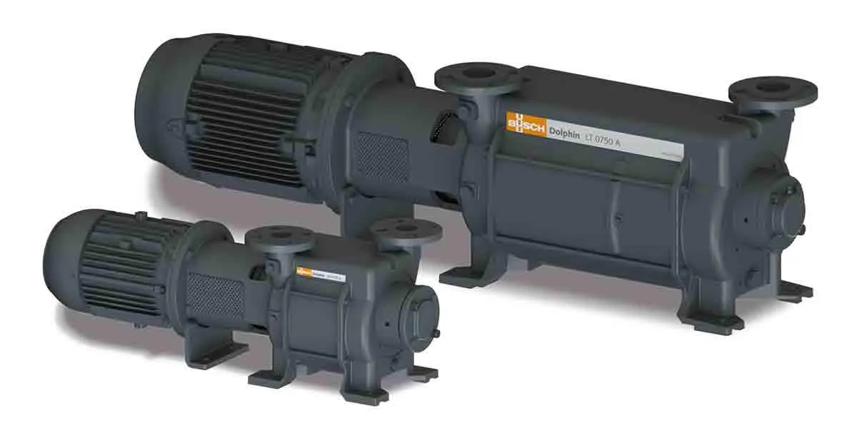 Flüssigkeitsring-Vakuumpumpe Dolphin der Firma Busch
