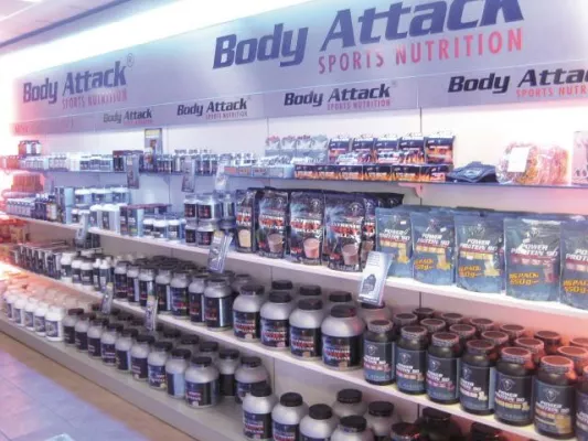 Bild: Neue Shop-in-Shop-Regale von Body Attack